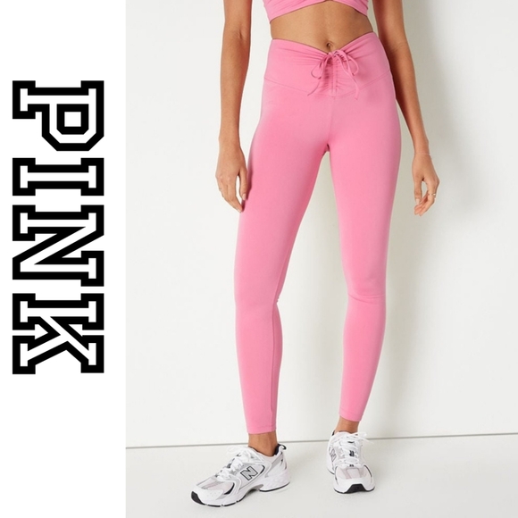PINK Victoria's Secret Pants - Victoria's Secret. waste full lengh ruched v Leggings’